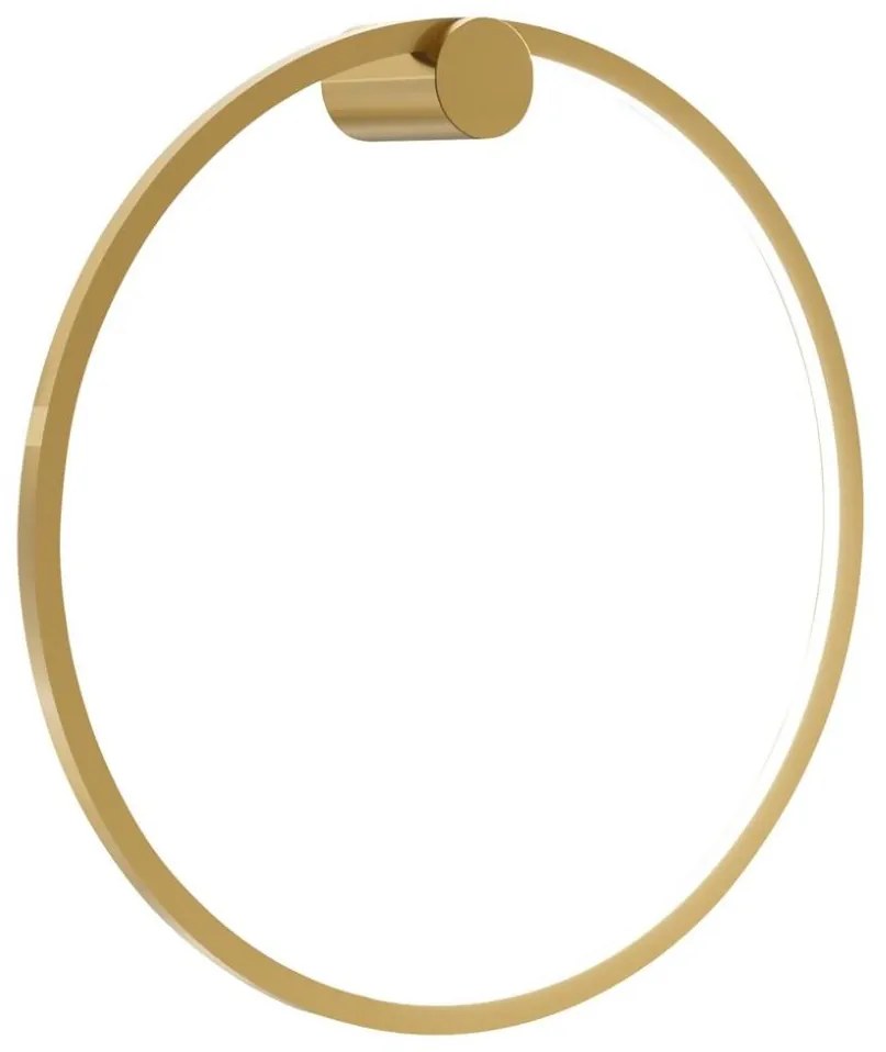 LED Nástenné svietidlo SATURNO LED/25W/230V pr. 50 cm IP44 zlatá