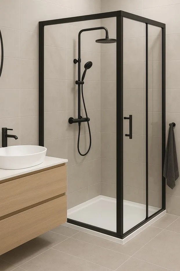 Erga Laos, štvorcová sprchová vanička 70x70x5cm, akrylát, biela lesklá, ERG-V06-ACR-7070S-WH-CR