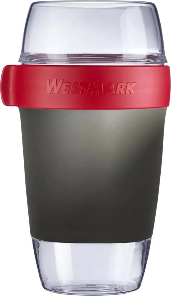 Westmark Trojdielna dóza na jedlo, 1150 ml, antracit, L