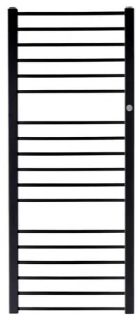 Kombinovaný radiátor Hopa Piko 152,9x53 cm čierny matný RADPIK501531SP, 1 ks