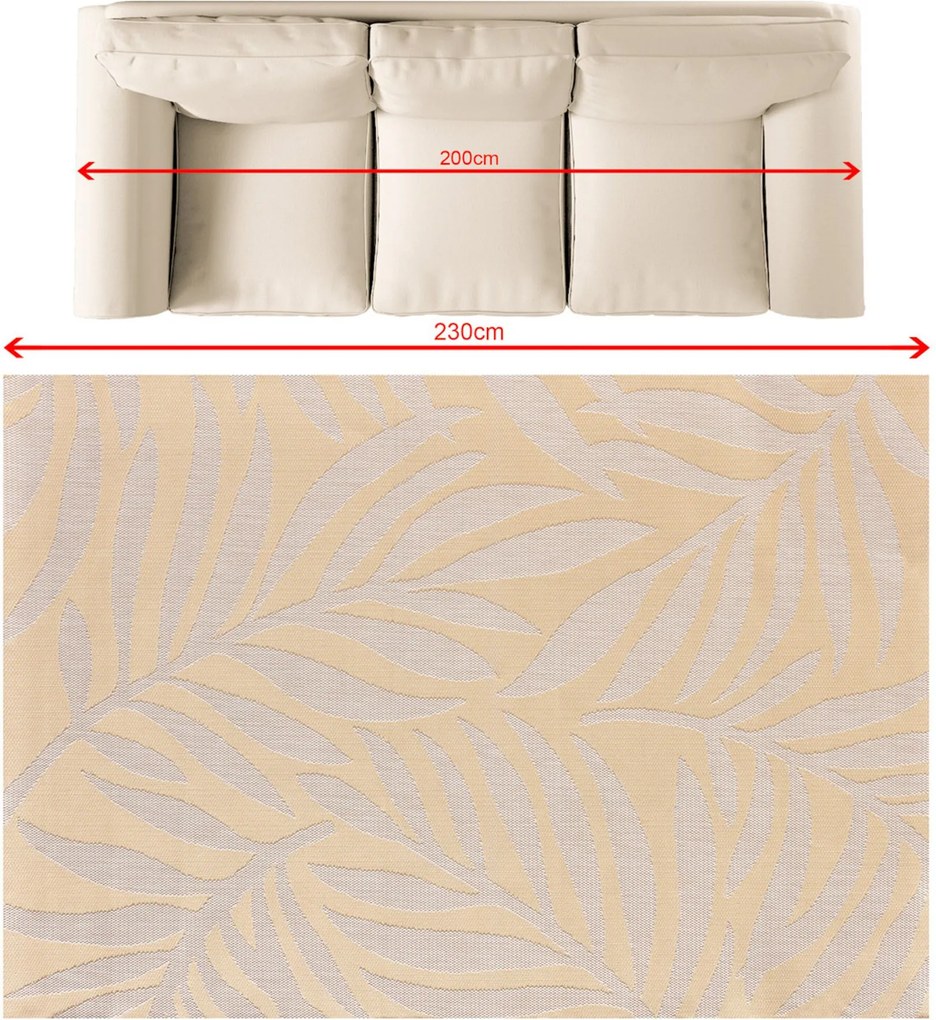 Koberec Avenna golden beige 160x230 cm