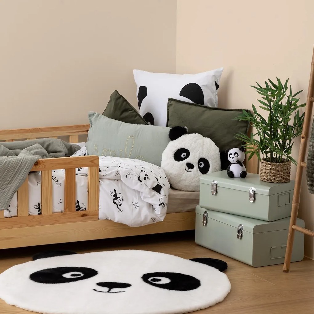 ATMOSPHERA Detský koberec Panda, (fi) 100 cm, čierna/biela