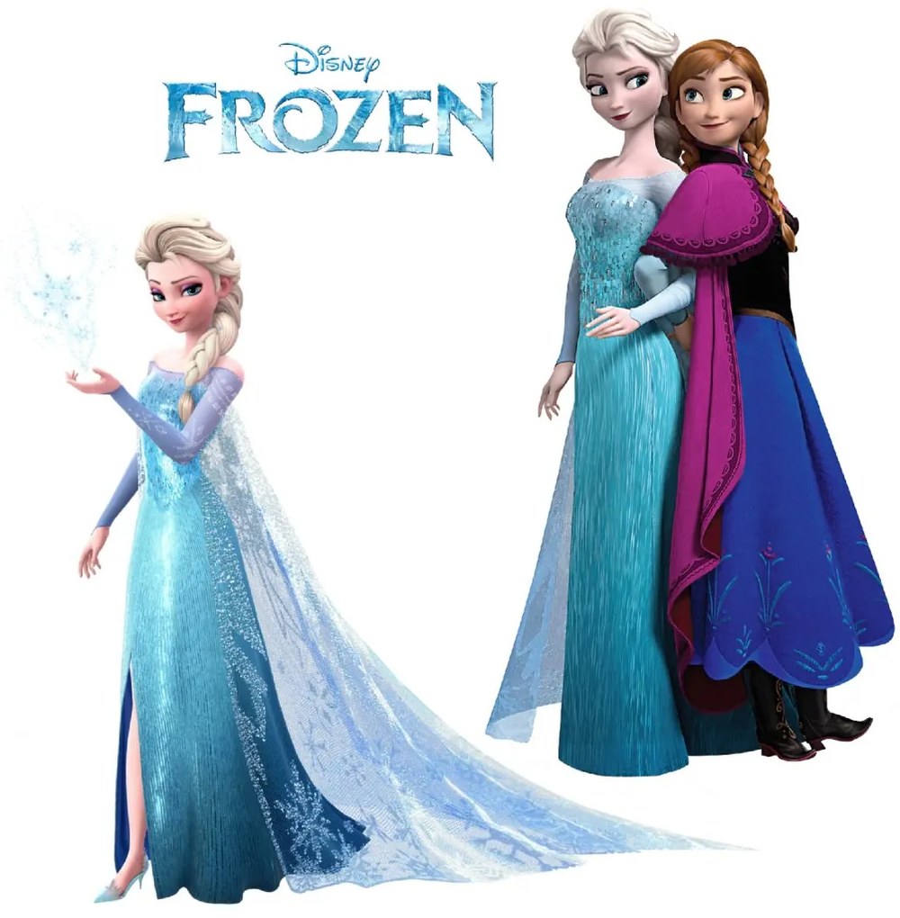 Samolepka na stenu "Frozen 4" 60x70cm