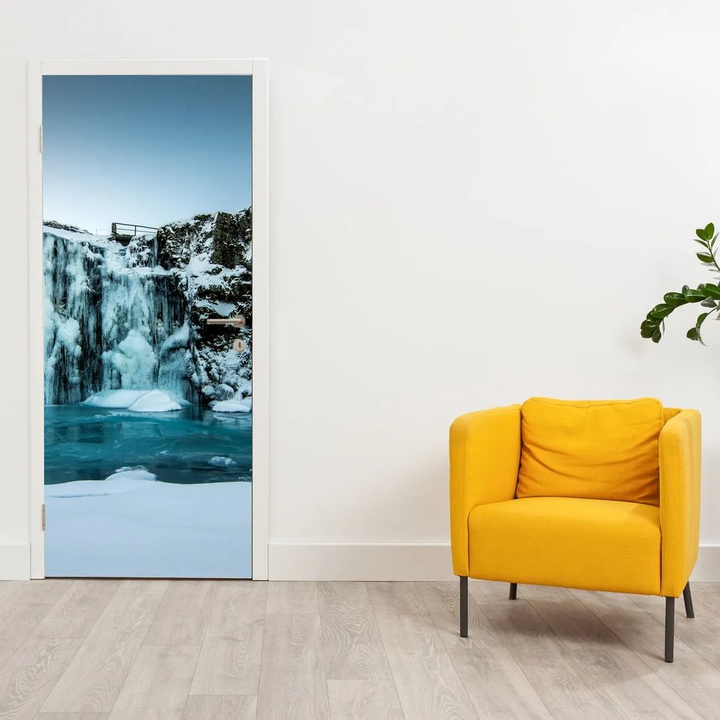 Fototapeta na dvere - Ľadovce (95x205cm)