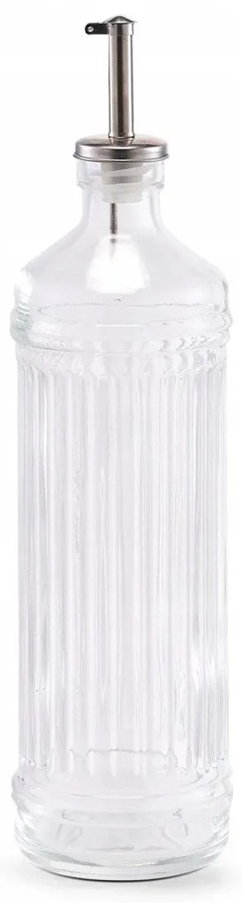 Zeller Present Láhev na olej, ocet, s nálevkou - 700ml, VROUBEK