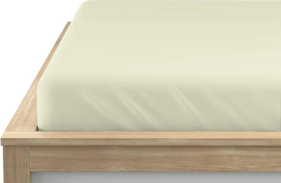 Jersey plachta svetlo krémová 90 x 200 cm