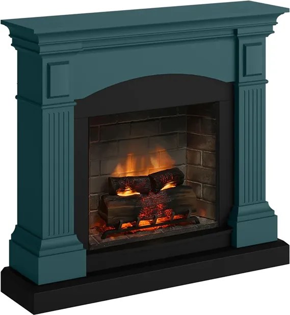 Tagu elektrický krb Tagu Magna Soft Turquoise Powerflame 2, 1400 W,