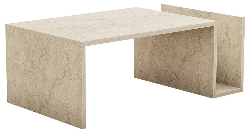 Konferenčný stolík Memo Travertine