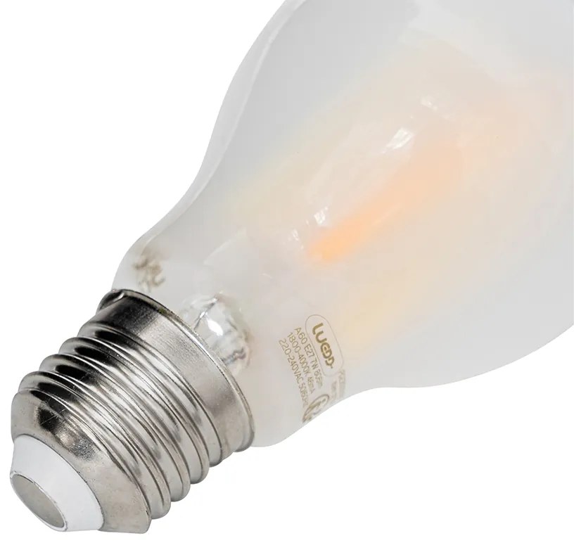 Sada 5 inteligentných LED žiaroviek E27 A60 matné 7W 806lm 1800-4000K