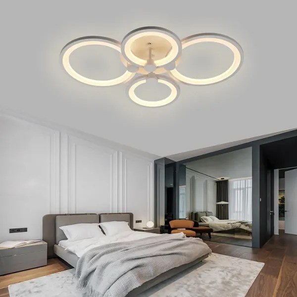 LED Stmievateľný prisadený luster LED/65W/230V 3000-6500K + DO