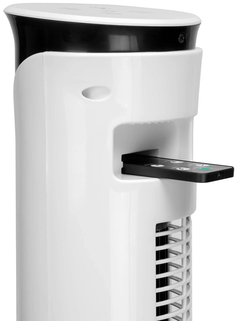 Stĺpový ventilátor TOPLO biely
