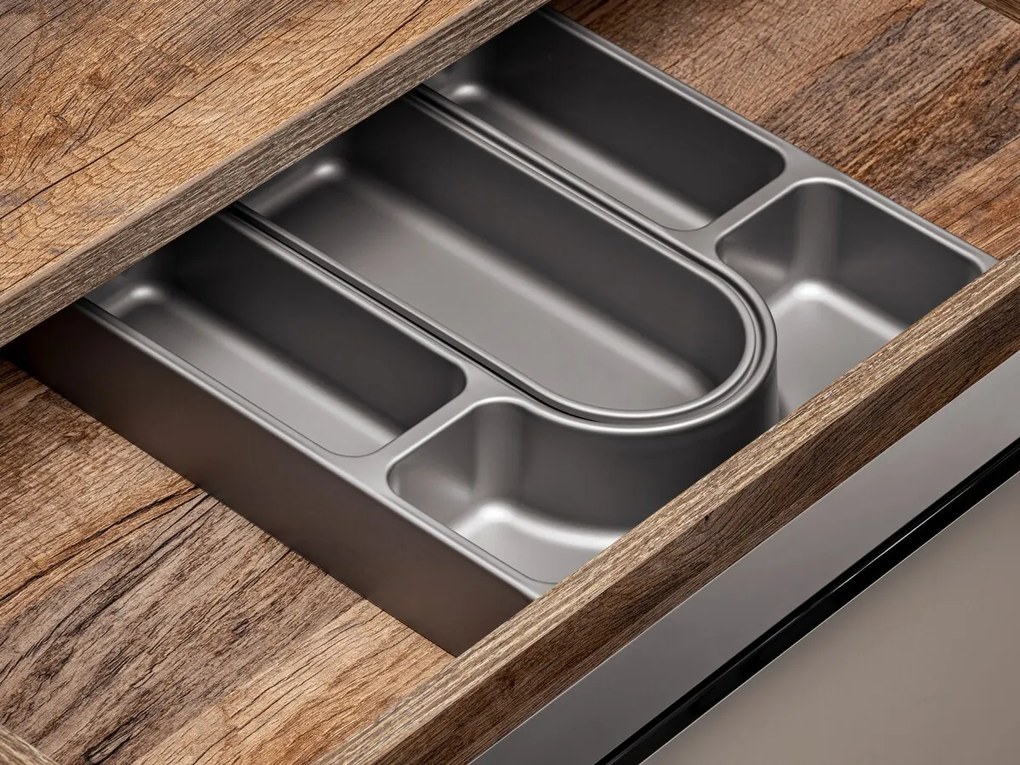 Závesná skrinka pod umývadlo Santa Fe 80 cm sivá