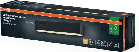 Osram - LED solárne nástenné svietidlo ENDURA STYLE LED/12,4W/4,2V 2000 mAh IP54 antracit