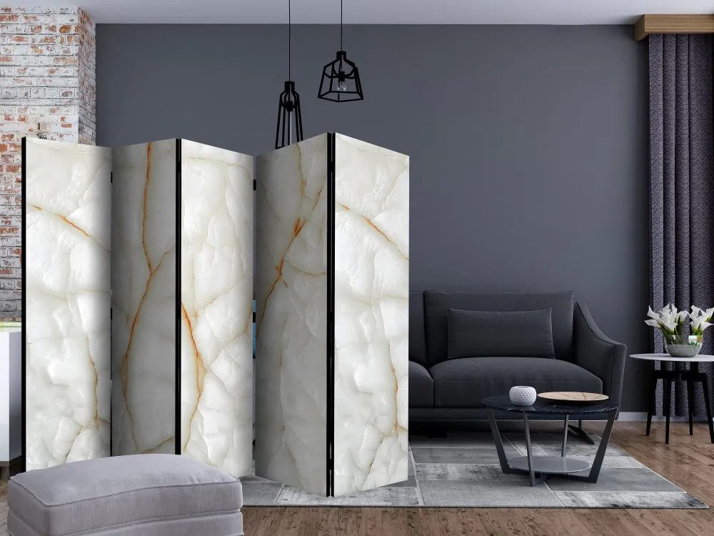 Artgeist Paraván - White Marble [Room Dividers]