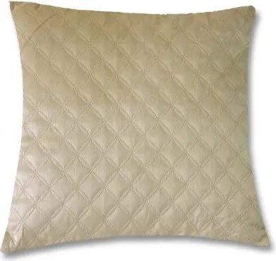 Dekoračný vankúš Christene 45x45 cm, béžový s kosočtverci%