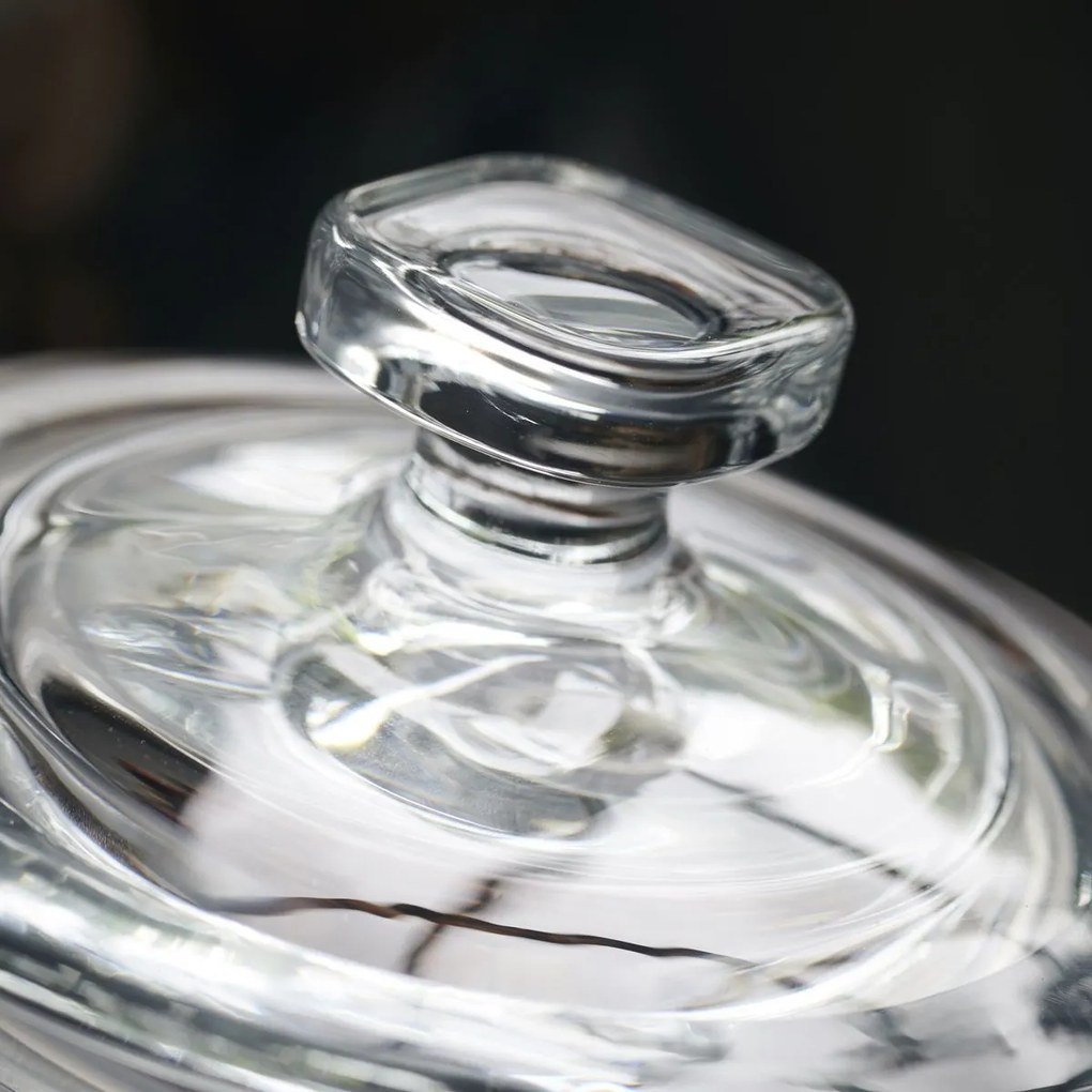 House Doctor Sklenená dóza s viečkom Ville Clear 750 ml