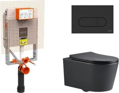 Závesný wc set SAT Brevis na zamurovanie SIKOVZB1