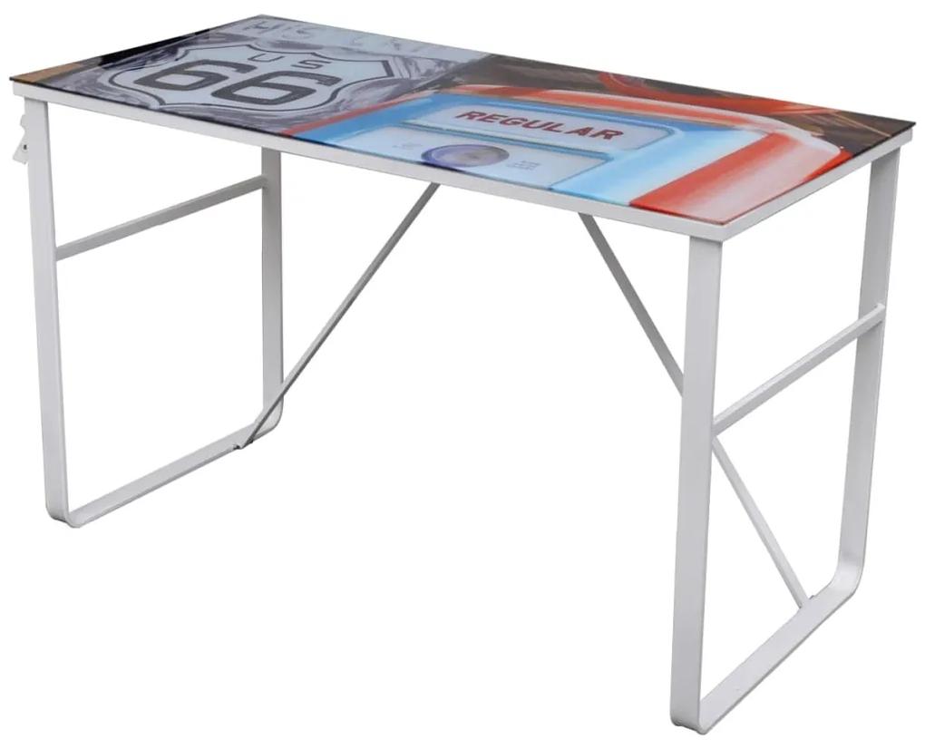 vidaXL Unikátny obdĺžnikový stôl