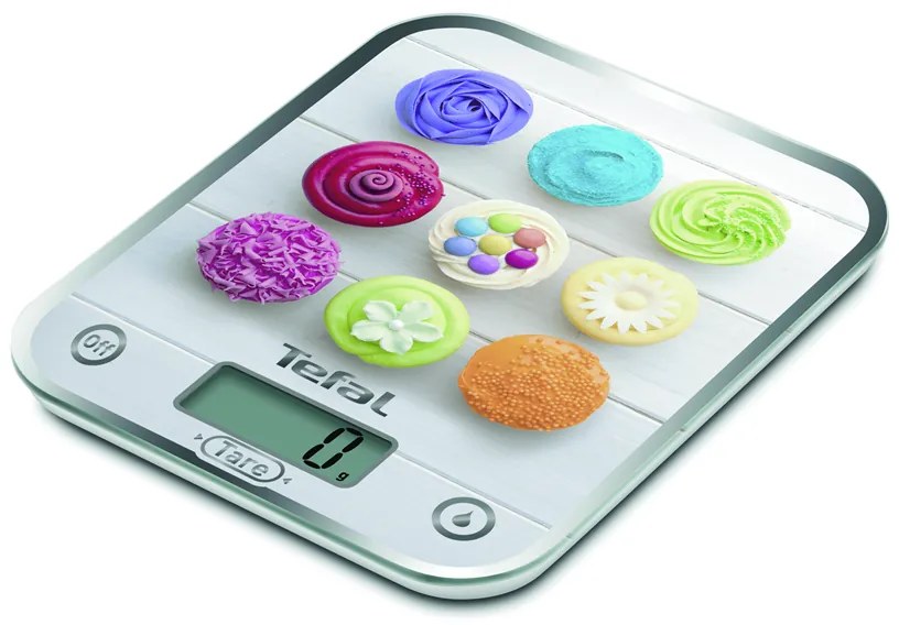 Kuchynská váha Tefal Optiss Promo BC5122V1 Cupcakes (použité)