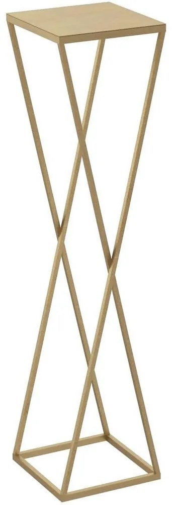Stojan na kvety 100x24 cm zlatá