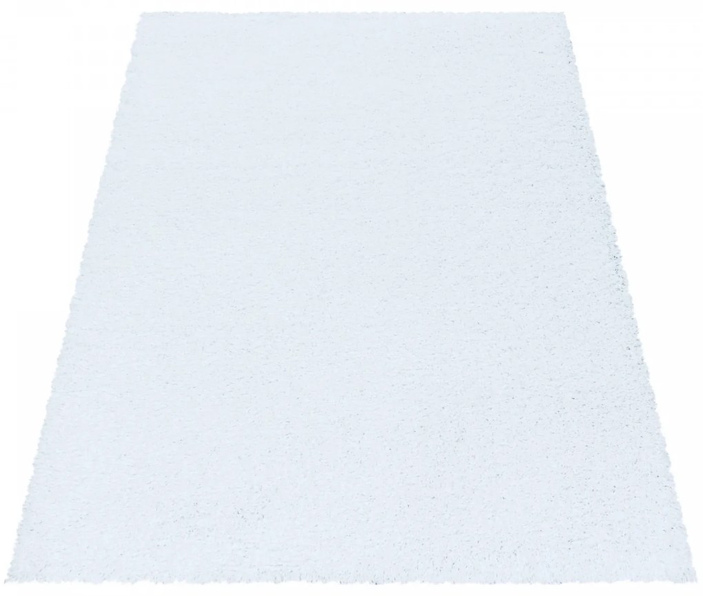 Kusový koberec Sydney Shaggy 3000 white, 300x400, biela, obývacia izba, Ayyildiz