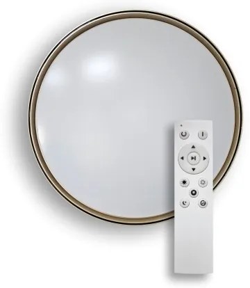 LED Stmievateľné stropné svietidlo EBRO LED/36W/230V 2700-6500K + diaľkové ovládanie