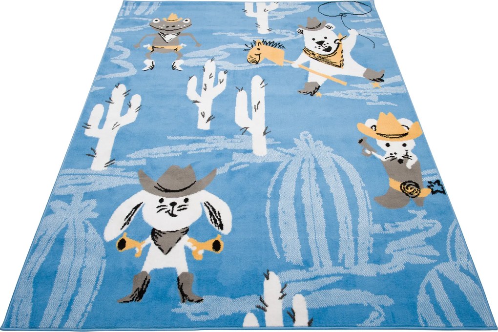 TA Koberec DZ05C BLUE JOLLY FYD Rozmer: 140x200 cm