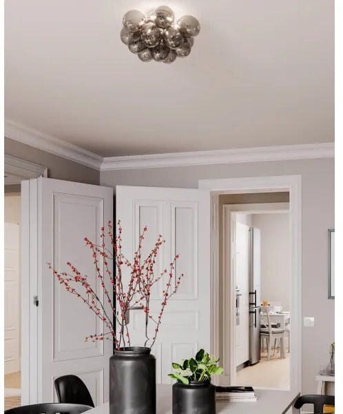 ByRydens 4200660-4505 - Stropné svietidlo GRANDE 3xG9/4W/230V dymová/čierna