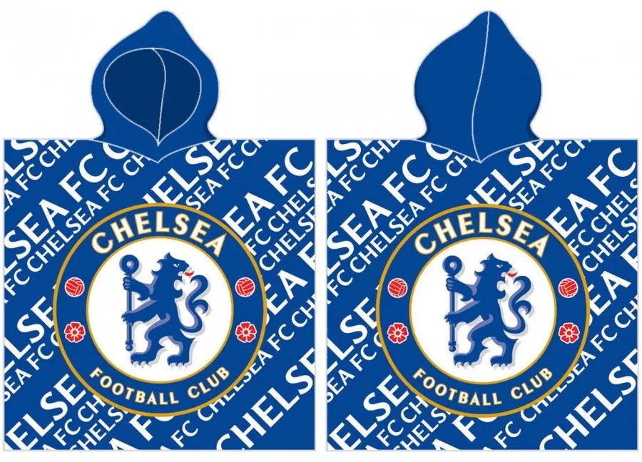 Detské pončo - osuška s kapucňou Chelsea FC