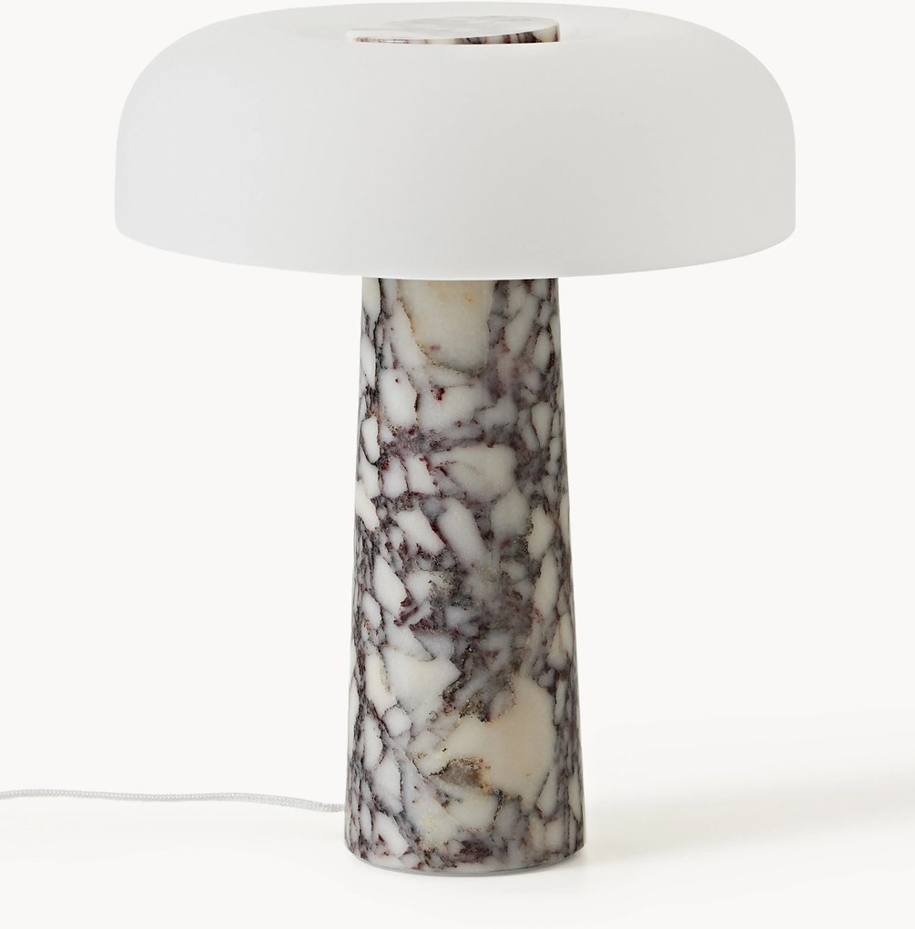 Stolová lampa's mramorovým podstavcom Carla