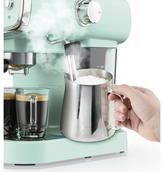 SILVERCREST® KITCHEN TOOLS Kávovar SEM 1050 A2, modrá (100365430)