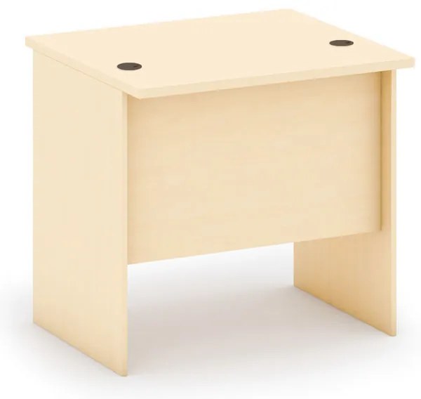 Kancelársky písací stôl MIRELLI, 80x80 cm, breza