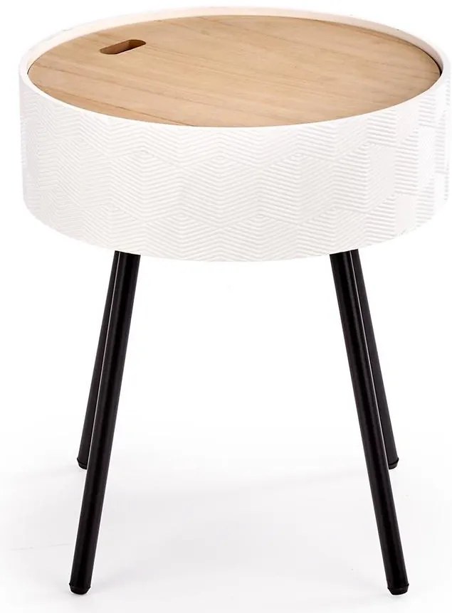 Konferenčný stolík Aura biela