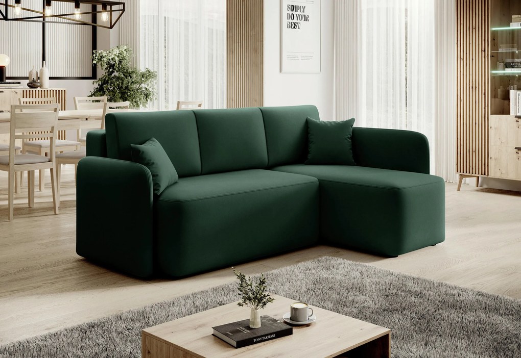 XXXLutz ROHOVÁ SEDAČKA, textil, zelená MID.YOU - Sedačky - 00000L001602