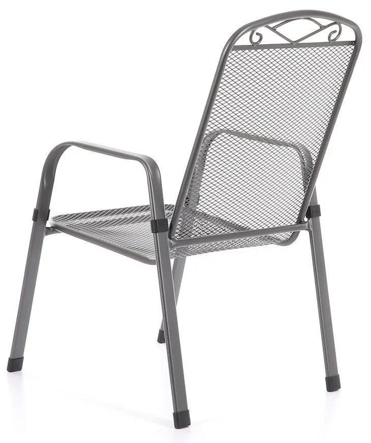 Záhradná stolová zostava Tito - 6 miest, sivá