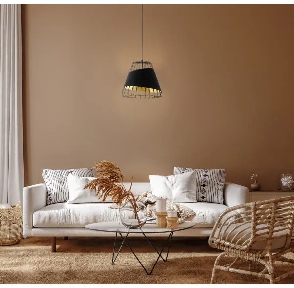 Eglo 49446 - Luster na lanku AUSTELL 1xE27/60W/230V