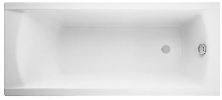 Cersanit Korat akrylátová vaňa 160x70cm + nožičky, biela, S301-121
