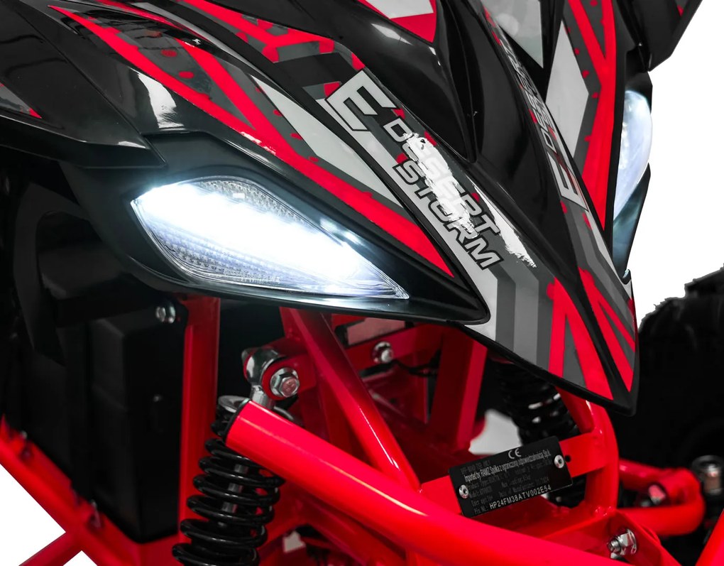 Ramiz Štvorkolka DESERT STORM LIFT červená