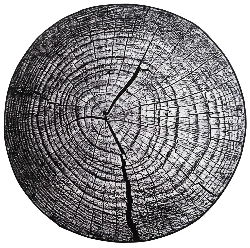 TZ Okrúhly vzorovaný koberec Neo Rozmer: 90 cm