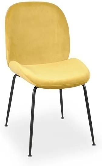 JOE zamatová stolička, Farba žltá