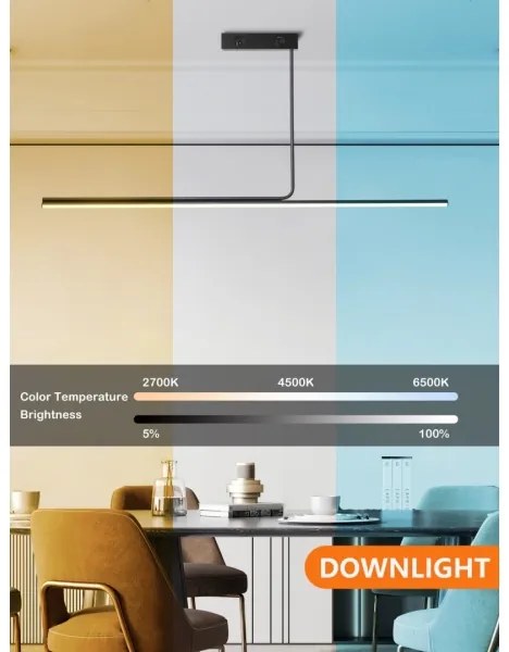 Immax NEO 07235L - LED Stmievateľný luster na tyči LITE ASTA LED/28W/230V Tuya + DO