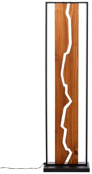 Brilliant - LED stojacia lampa THUNDER LED/18W/230V borovica