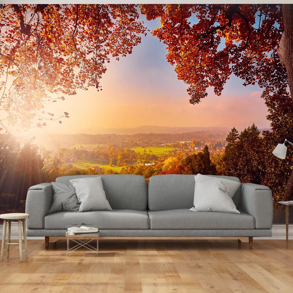 Artgeist Fototapeta - Autumn Delight Veľkosť: 98x70, Verzia: Samolepiaca