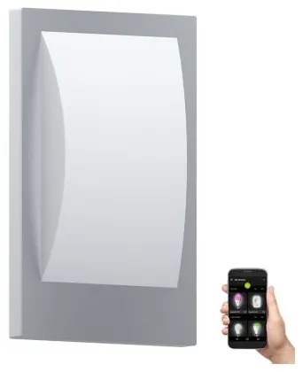 Eglo 33569 - LED vonkajšie nástenné svietidlo VERRES-C 1xE27/9W/230V IP44