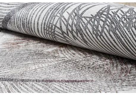 ANDRE 1147 umývací koberec Perie, protišmykový - béžová Veľkosť: 160x220 cm