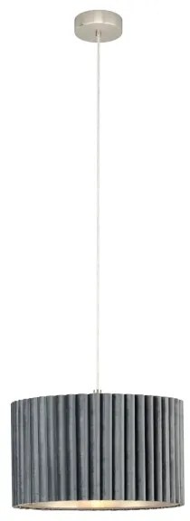 Eglo 39774 - Luster na lanku TAMARESCO 1xE27/40W/230V šedá