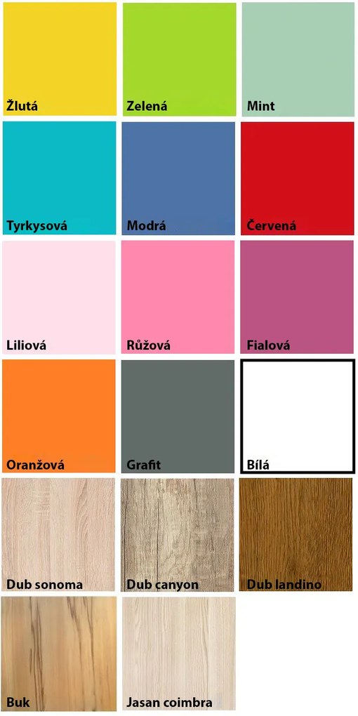 Komoda SCHOOL - TYP B