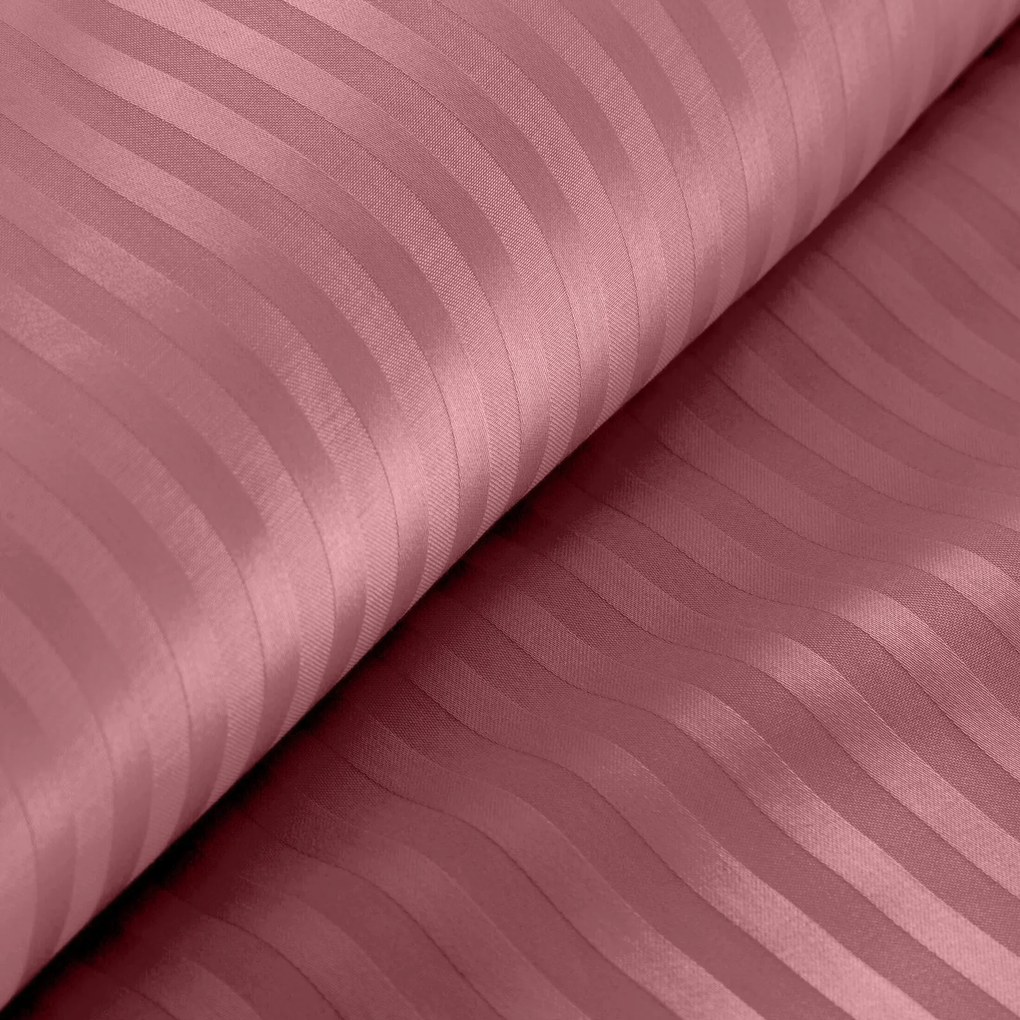 SATÉNOVÉ OBLIEČKY VERA 140X200 CM, 1 KS 70X80 CM PUDROVÉ