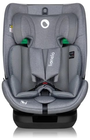 Lionelo - Autosedačka s otočnou základňou LAVENDER i-Size 76-150 cm Grey Stone