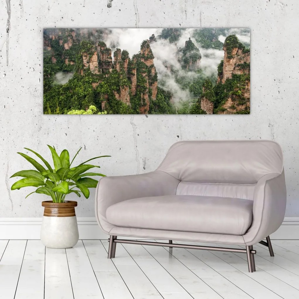 Obraz - National Park Zhangjiajie, Čína (120x50 cm)